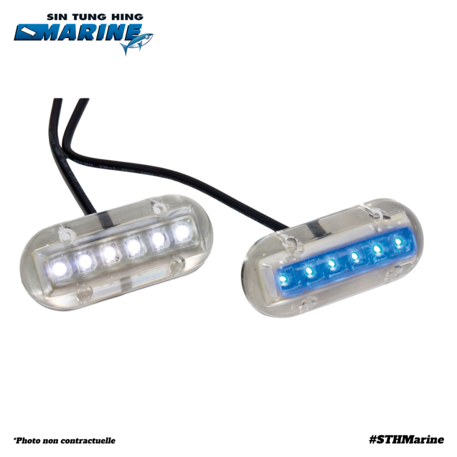 UNDERWATER LIGHT 6 LED WHITE