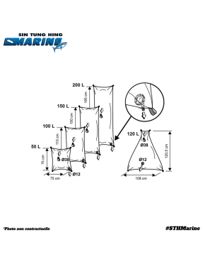 RESERVOIR SOUPLE 120 L