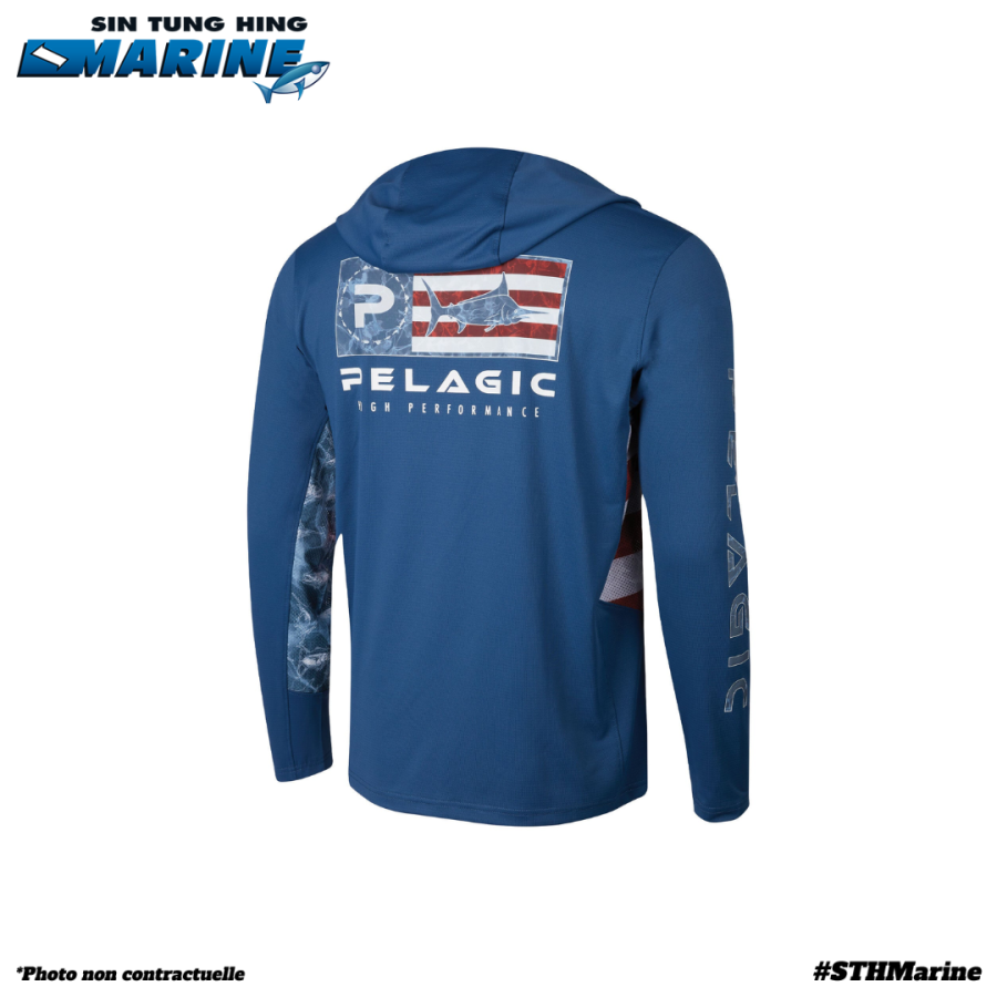MANCHES LONGUES À CAPUCHE PELAGIC EXO-TECH TAILLE L