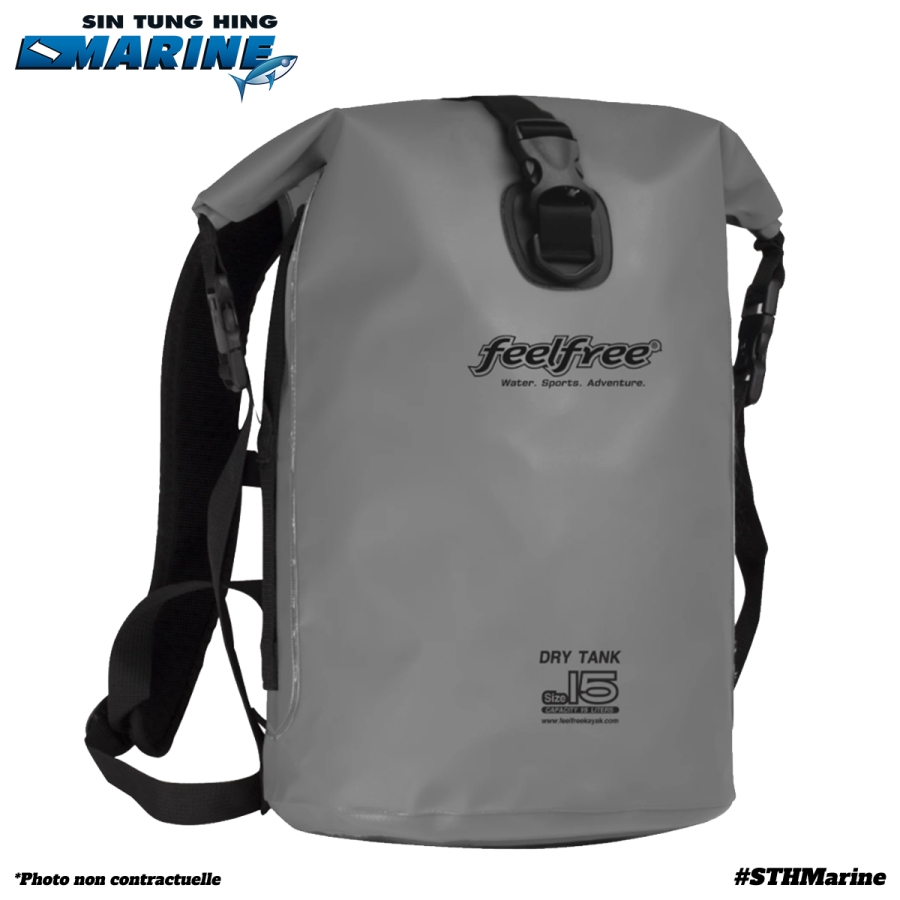 SAC A DOS FEEL FREE DRY TANK 30L GREY SAC A DOS FEEL FREE DRY TANK 30L GREY