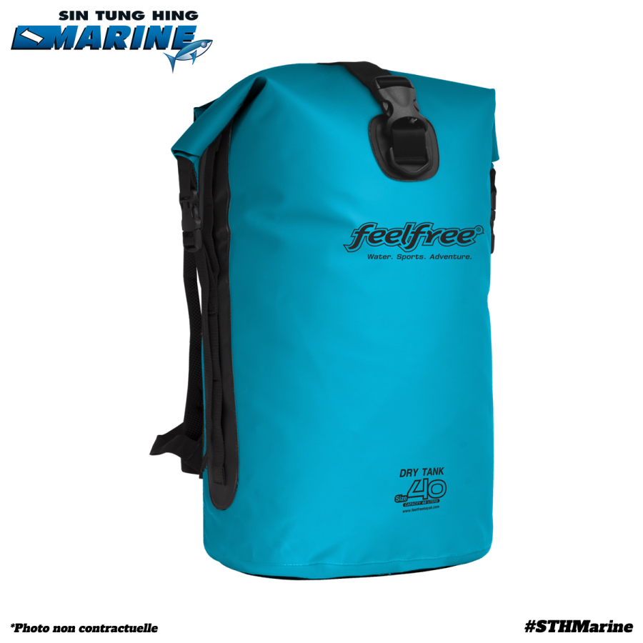 SAC A DOS FEEL FREE DRY TANK 40L SKY BLUE